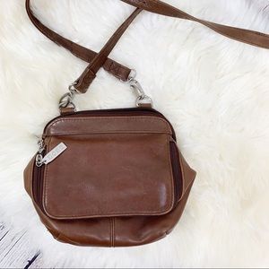 HOBO | Brown Leather Crossbody with Wallet Section